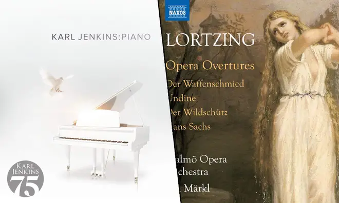 New Releases: Piano – Karl Jenkins, Lortzing Opera Overtures – Jun Märkl & Malmö Opera Orchestra