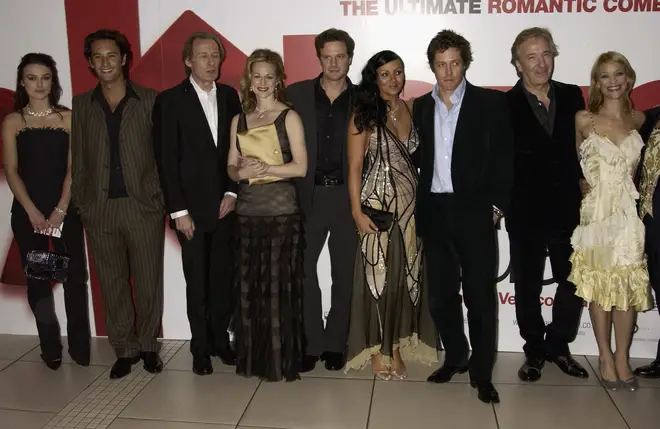 The 'Love Actually' cast attend the Paris premiere