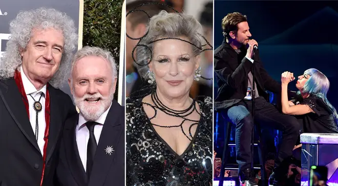 Queen, Bette Midler, Bradley Cooper and Lady Gaga to perform at the Oscars 2019