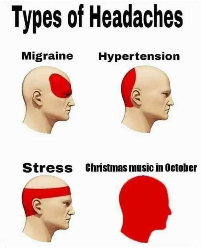 Christmas music in October