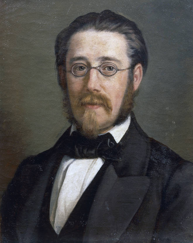 Portrait of Bedrich Smetana...