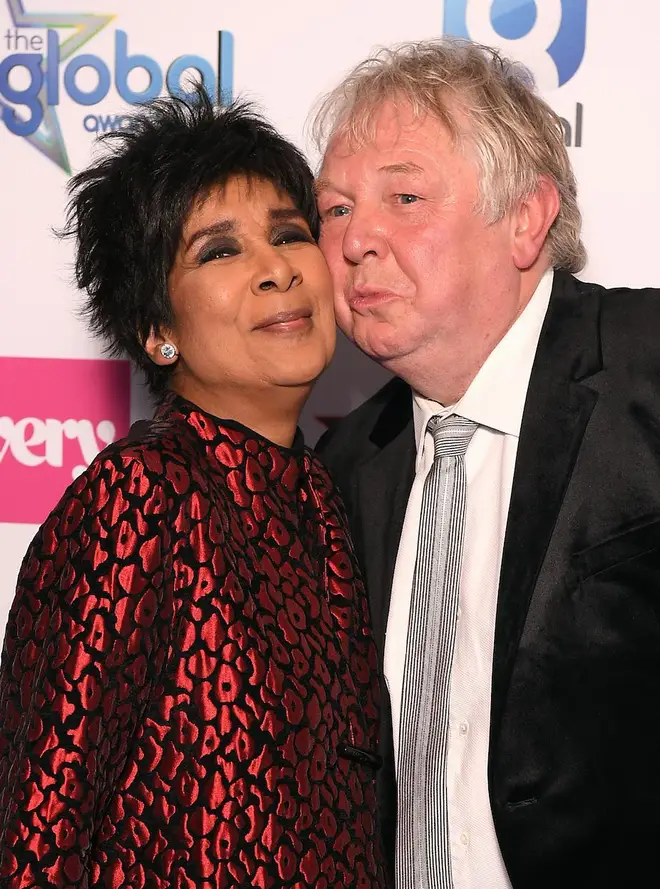 Moira Stuart and Nick Ferrari at The Global Awards 2019 with Very.co.uk