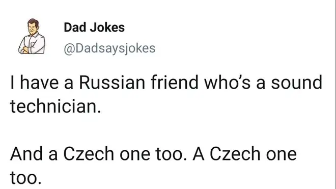 Czech one too