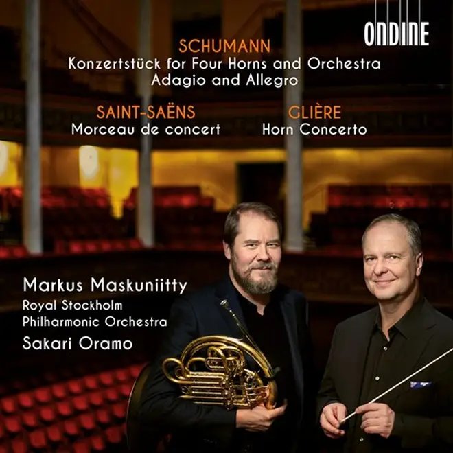 Music for Horn and Orchestra by Schumann, Saint-Saëns and Glière