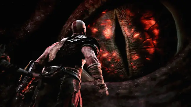 God of War at Sony Playstation Event At E3 Conference