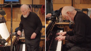 Spielberg proclaims 'You still got it!' as John Williams plays Brahms at piano