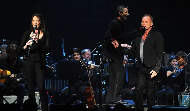 Sting sings with The Royal Philharmonic Concert Orchestra at the Royal Albert Hall