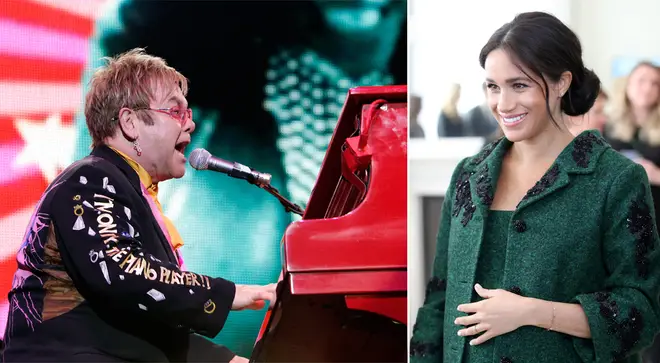 Elton John has agreed to be the piano teacher for Meghan Markle's baby
