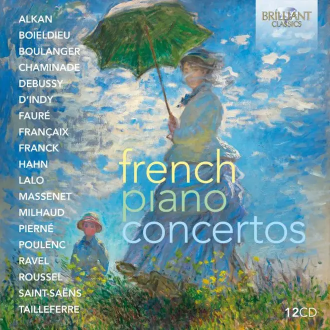 French Piano Concertos, Brilliant Classics
