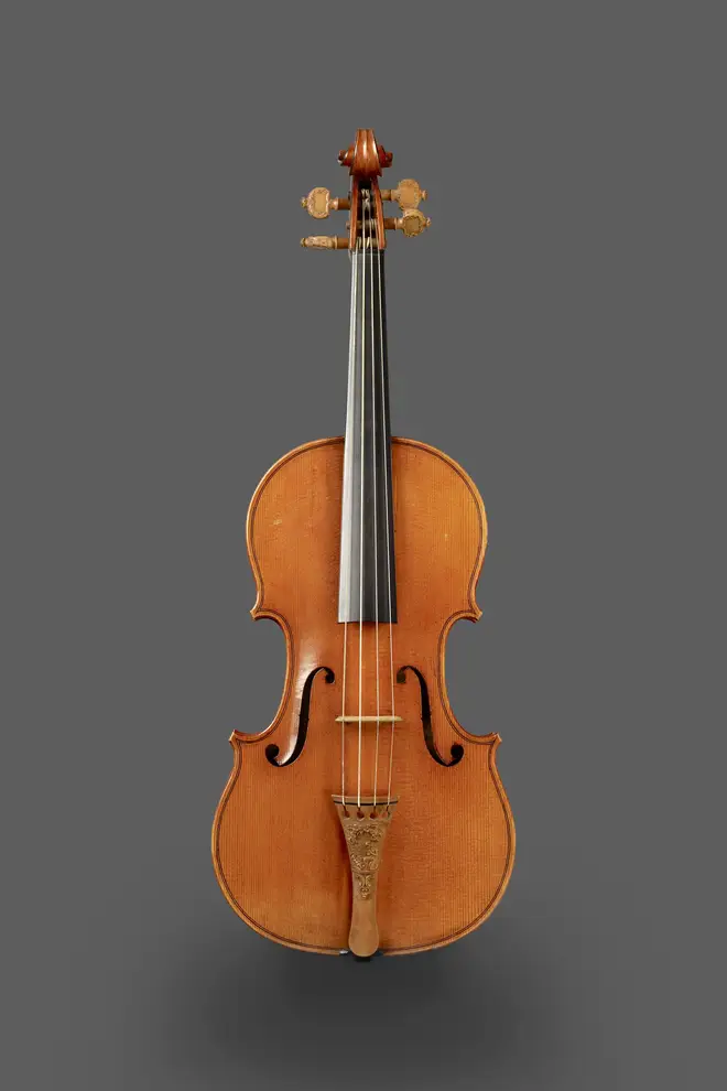 Violin Le Messie (Messiah), 1716 by Antonio Stradivari.