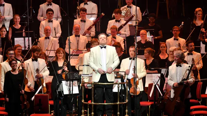 Michael Seal conducts the City of Birmingham Symphony Orchestra at the Royal Albert Hall