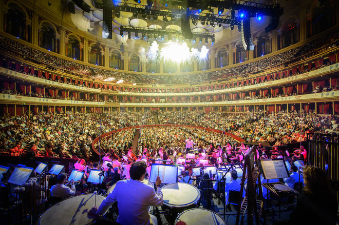 A sold-out Royal Albert Hall auditorium