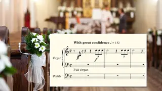Mendelssohn’s Wedding March, but uh oh...