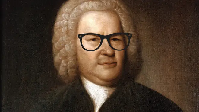 Bach in glasses