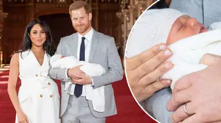 Duke and Duchess of Sussex introduce baby boy