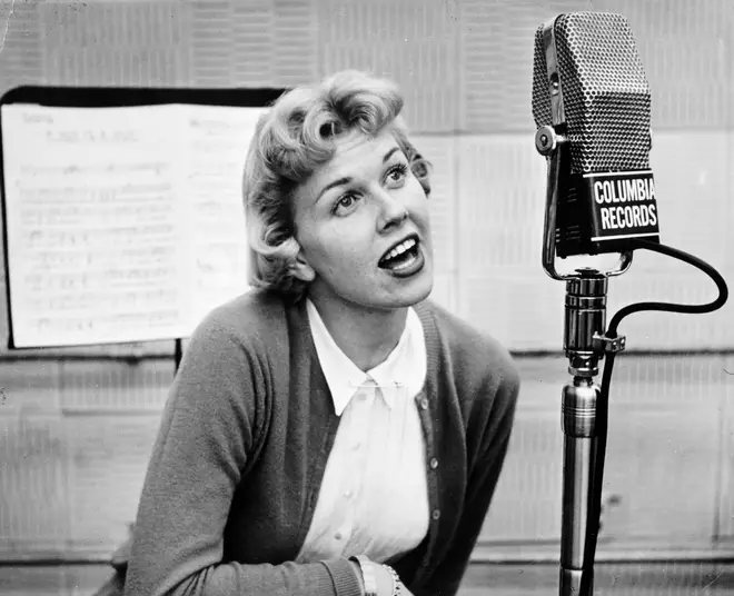 Doris Day sings for Columbia Records in 1970