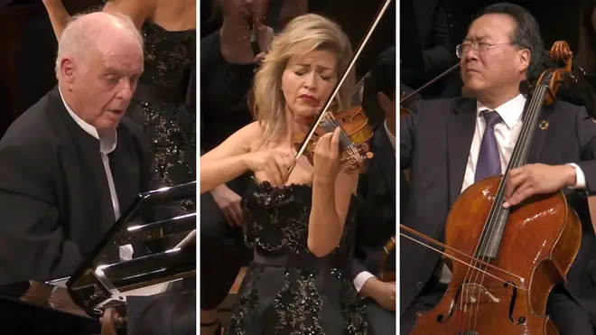 Daniel Barenboim, Anne-Sophie Mutter and Yo-Yo Ma