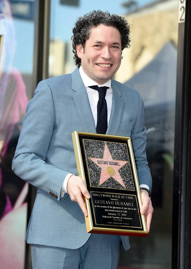 Gustavo Dudamel honoured with a star on The Hollywood Walk Of Fame
