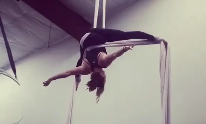 Rainelle Krause is an opera singer and aerialist