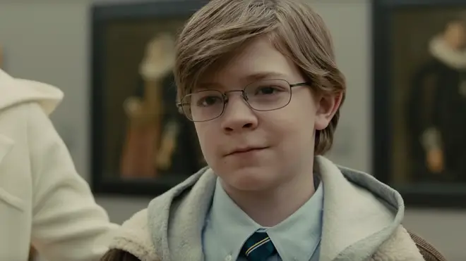 Oakes Fegley plays younger Theo in The Goldfinch