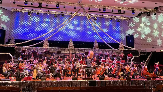 The Bournemouth Symphony Orchestra at Christmas.