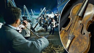 The violin that survived the Titanic belonged to bandmaster Wallace Hartley, who perished with the ship.