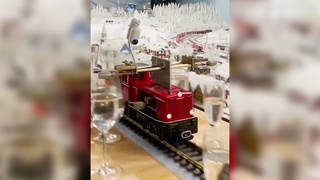 Tiny model train plays huge 2,840-note classical music medley with breathtaking accuracy