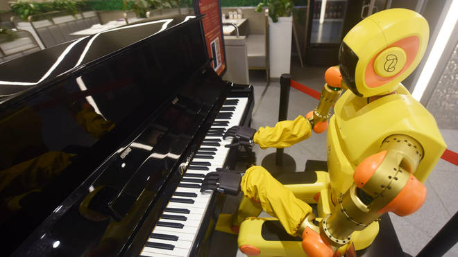 Xiaole, the piano-playing robot, can reportedly recognise human emotions