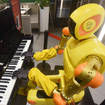 Xiaole the piano playing robot