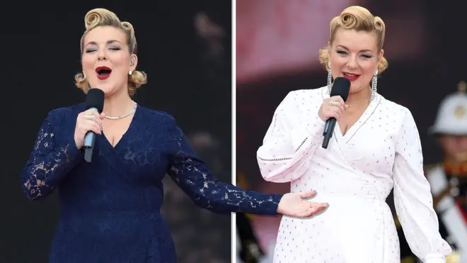 Sheridan Smith performs at 75th D-Day anniversary