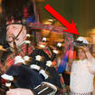 The traditional ‘piping in of the haggis’