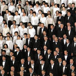 A smaller, but still immense, 5,000 strong choir in Japan sing Beethoven’s ‘Ode to Joy’