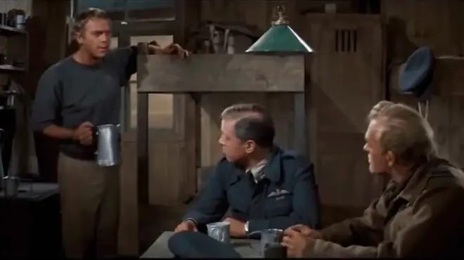Steve McQueen in 'The Great Escape' film 1963