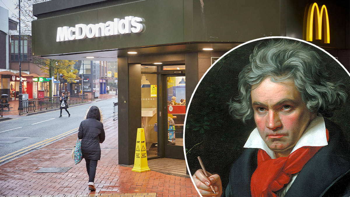 McDonald’s restaurant in Wales to play Beethoven to tackle late-night antisocial…