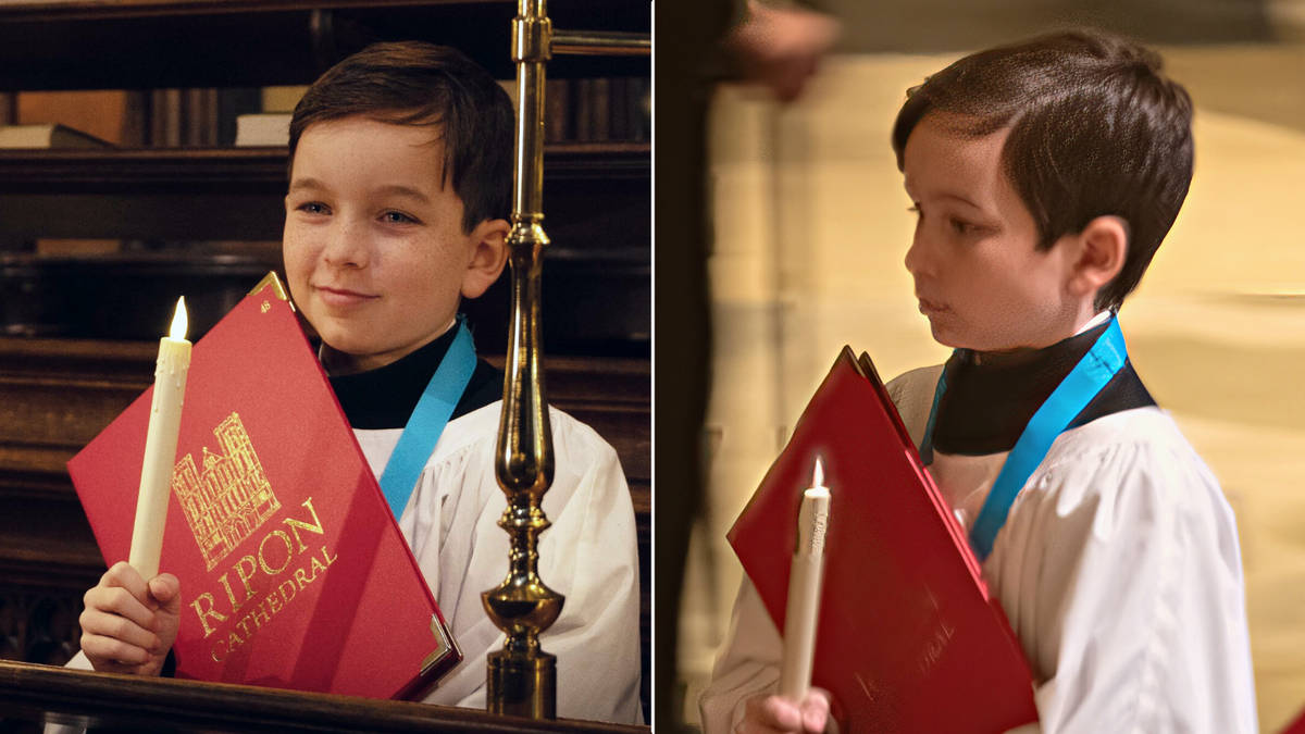 Choirboy William, 10, says singing in a cathedral choir helps manage his…