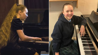 Kateryna is now studying at Clifton College during the week, and the Royal Academy of Music’s Junior programme on Saturdays.