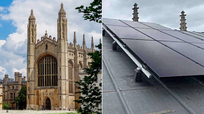 492 solar panels have been approved to be installed on the roof of King’s College Chapel, Cambridge