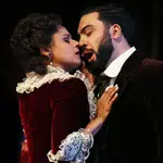 Most romantic opera duets (Stacey Alleaume as Violetta and Liparit Avertisyan as Alfredo in Verdi's La Traviata in Sydney, 2022)