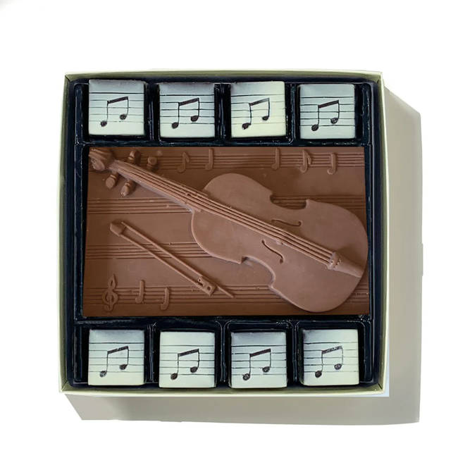 The chocolate violin from Choconchoc