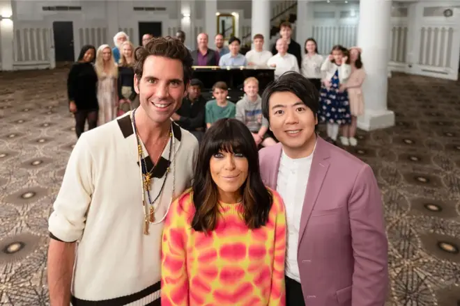 Judges Mika and Lang Lang join host Claudia Winkleman for TV talent show The Piano