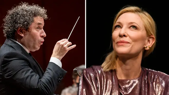 Gustavo Dudamel jokingly offers Cate Blanchett LA Phil conducting job, after seeing Tár