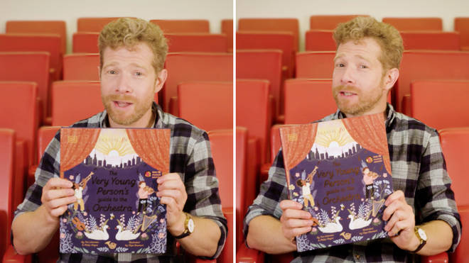 Zeb Soanes reads an extract from ‘The Very Young Person’s Guide to the Orchestra’