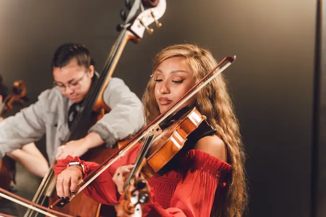 Thea (L) and Natalia (R) from Her Ensemble