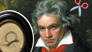 Ludwig van Beethoven composer's hair auctioned at Sotheby's