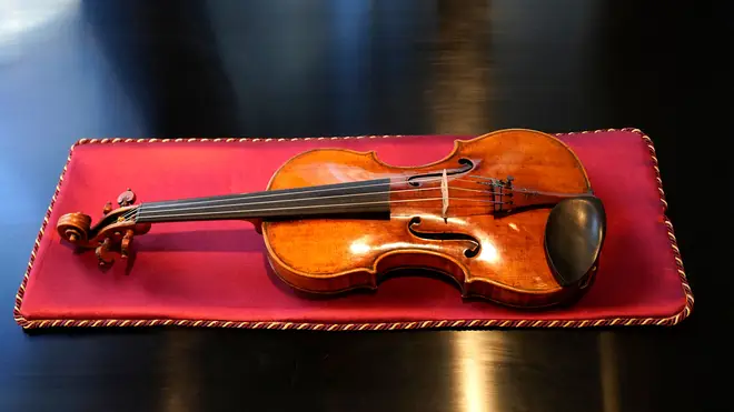 The 292-year-old Guarneri violin known as the ‘Baltic’
