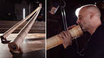 Man plays ‘world’s largest flutes’, creating the perfect eerie soundtrack for The Whale movie