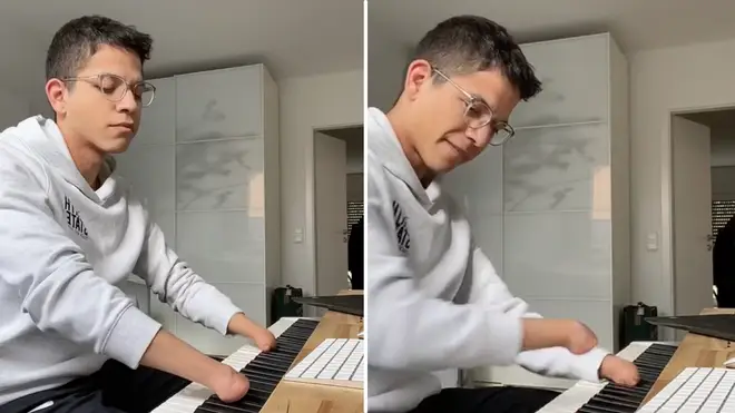 Josafat Raman performs Einaudi’s popular solo piano work, ‘Experience’ on TikTok