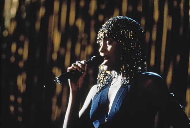 American singer and actress Whitney Houston starred in the 1992 film ‘The Bodyguard’