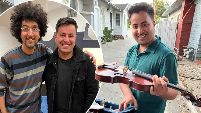 Latif Nasser shared violinist Ali’s story in a viral Twitter thread