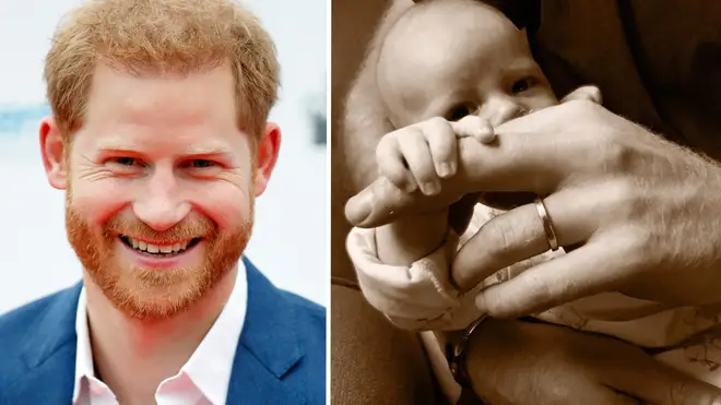 Prince Harry celebrates Father's Day with baby Archie